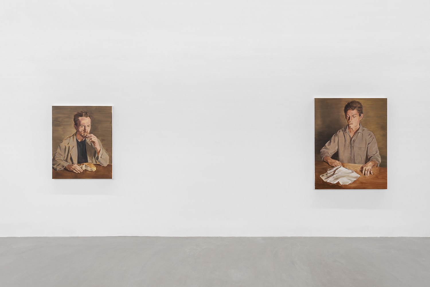 Installation view of The White Whale, Bremond Capela, Paris, France, 2025